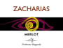 Zacharias Vineyards Merlot 2013 Front Label