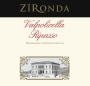 Zironda Valpolicella Ripasso 2013 Front Label