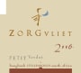 Zorgvliet Petit Verdot 2006 Front Label