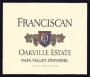 Franciscan Estate Zinfandel 1994 Front Label