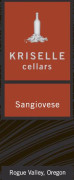 Kriselle Cellars Sangiovese 2013 Front Label