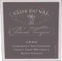 Clos du Val Palisades Cabernet Sauvignon 1999 Front Label