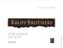 Krupp Brothers Estates Veraison Red 2008 Front Label