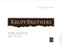 Krupp Brothers Estates Veraison Red 2009 Front Label