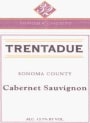 Trentadue Cabernet Sauvignon 2000 Front Label
