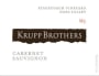 Krupp Brothers Estates Stagecoach Vineyard M5 Cabernet Sauvignon 2009 Front Label