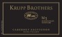 Krupp Brothers Estates Stagecoach Vineyard M5 Cabernet Sauvignon 2012 Front Label