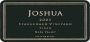 Krupp Brothers Estates Joshua Stagecoach Vineyard Super Tuscan Blend 2003 Front Label