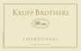 Krupp Brothers Estates Chardonnay 2014 Front Label