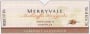 Merryvale Beckstoffer Vineyard X Cabernet Sauvignon 2002 Front Label