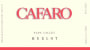Cafaro Cellars Merlot 2002 Front Label