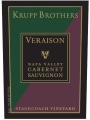 Krupp Brothers Estates Veraison Cabernet Sauvignon 2010 Front Label