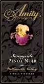Amity Sunnyside Pinot Noir 2002 Front Label