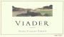 Viader Syrah 2002 Front Label