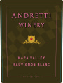 Andretti Sauvignon Blanc 2007 Front Label