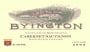 Byington Bates Ranch Cabernet Sauvignon 2003 Front Label