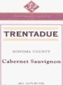 Trentadue Cabernet Sauvignon 2003 Front Label
