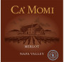 Ca' Momi Winery Merlot 2014 Front Label
