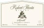Robert Pecota Syrah 1999 Front Label