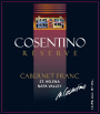 Cosentino Reserve Cabernet Franc 2004 Front Label
