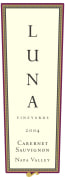 Luna Vineyards Cabernet Sauvignon 2004 Front Label