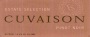 Cuvaison Estate Selection Pinot Noir 2004 Front Label