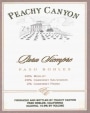 Peachy Canyon Para Siempre 2004 Front Label