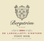 Bergstrom de Lancellotti Vineyard Pinot Noir 2004 Front Label