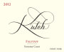 Kutch Wines Falstaff Vineyard Pinot Noir 2012 Front Label