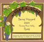Nickel & Nickel Darien Vineyard Syrah 2004 Front Label