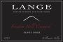 Lange Winery Freedom Hill Vineyard Pinot Noir 2005 Front Label