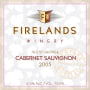 Firelands Cabernet Sauvignon 2005 Front Label