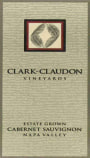 Clark-Claudon Estate Cabernet Sauvignon 2005 Front Label