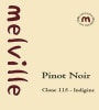 Melville Clone 115 Indigene Pinot Noir 2005 Front Label