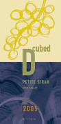 D-Cubed Cellars Napa Valley Petite Sirah 2005 Front Label