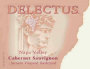 Delectus Sacrashe Vineyard Cabernet Sauvignon 2005 Front Label