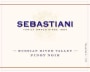Sebastiani Russian River Valley Pinot Noir 2005 Front Label