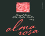 Alma Rosa Sta. Rita Hills Pinot Noir 2005 Front Label
