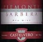 Castelvero Piemonte Barbera 2000 Front Label