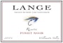 Lange Winery Reserve Pinot Noir 2006 Front Label