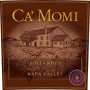 Ca' Momi Winery Zinfandel 2012 Front Label