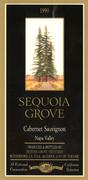 Sequoia Grove Cabernet Sauvignon 1996 Front Label