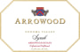 Arrowood Sonoma Valley Syrah 2006 Front Label