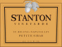 Stanton Vineyards St. Helena Petite Sirah 2006 Front Label