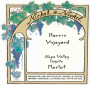 Nickel & Nickel Harris Vineyard Merlot 2006 Front Label