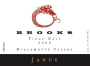 Brooks Janus Pinot Noir 2006 Front Label