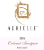 Aurielle Cabernet Sauvignon 2006 Front Label
