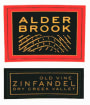 Alderbrook Winery Old Vine Zinfandel 2007 Front Label