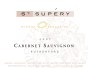 St. Supery Rutherford Cabernet Sauvignon 2007 Front Label