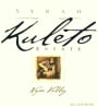 Kuleto Estate Syrah 2007 Front Label